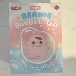100% Authentic Pop Mart Pucky Beanie Bubble Up Plush Pendant Blind Box